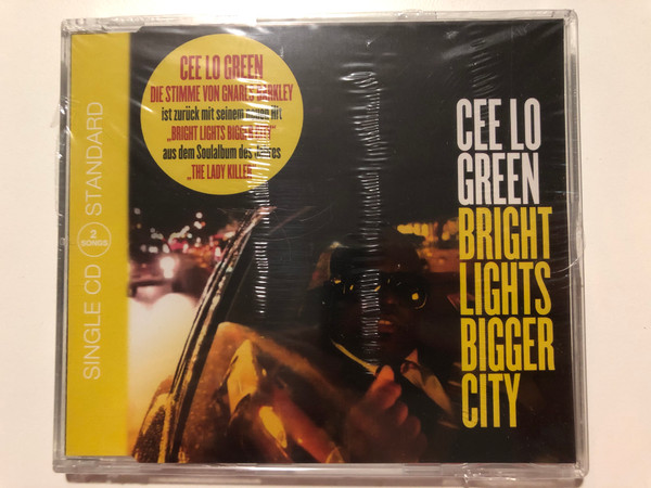 Cee Lo Green - Bright Lights Bigger City / Single CD, 2 Songs / Warner Bros. Records Audio CD 2011 / 0075678826146