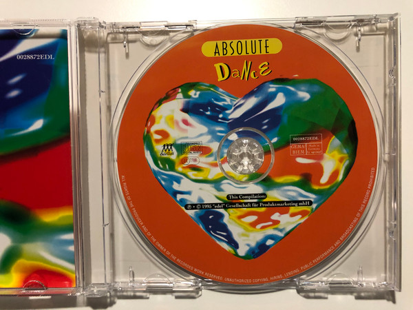 Absolute Dance / 20 Fingers - Short Dick Man, Scooter - Move Your Ass, Caught In The Act - Love Is Everywhere, Imperio - Quo Vadis, Fun Factory - Prove Your Love, DJ BoBo - Love Is All Around / Edelton Audio CD 1995 / 0028872EDL