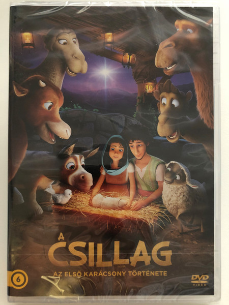 The Star DVD 2017 A csillag / Directed by Timothy Reckart / Starring: Steven Yeun, Gina Rodriguez, Zachary Levi, Keegan-Michael Key / American computer-animated Christian comedy film / Sony Pictures Animation (5948221490178)