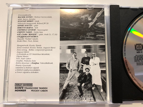 Bacsek Harmonika István, Featuring: Auguszt Bárió / John Mayall - Room To Move, Western Egyveleg, Beatles - You Can't Do That / MES Kiadó Audio CD 1993 / MES 13