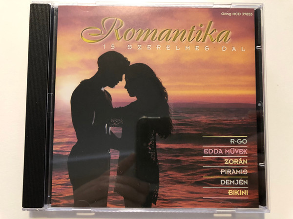 Romantika - 15 Szerelmes Dal / R-GO, Edda Művek, Zorán, Piramis, Demjén,Bikini / Gong Audio CD 1996 / HCD 37853