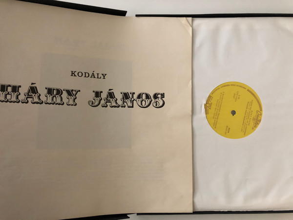 Kodály – Háry János / Daljáték Négy Kalandban, Elő És Utójátékkal, Singspielin In 4 Abenteurn Mit Vor-und Nachspiel = Opera In Four Adventures With A Prologue And An Epilogue / Qualiton 3x LP / LPX 1023-25