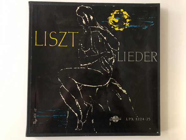 Liszt – Lieder / Qualiton 2x LP / LPX 1224-25