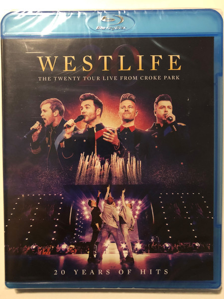 Westlife - 20 Years of Hits Blu-Ray Disc 2019 The Twenty Tour Live from Croke Park / Directed by Richard Valentine / Universal Music (602508500558)
