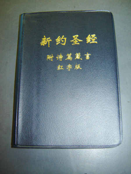 Small Chinese Pocket New Testament With Psalms and Proverbs / Words of Christ In Red