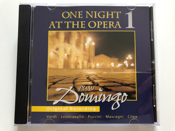 One Night At The Opera 1 - Placido Domingo / Verdi, Leoncavallo, Puccini, Mascagni, Cilea / Original Recording / Legend Audio CD Stereo / WZ 96 000