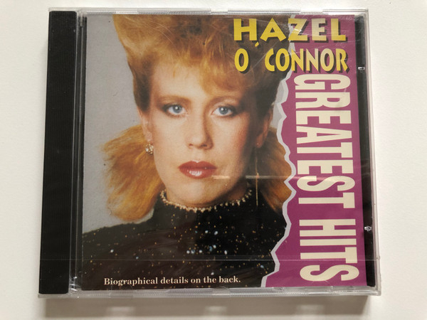 Hazel O'Connor – Greatest Hits / Biographical details on the back. / Success Audio CD / 16157CD