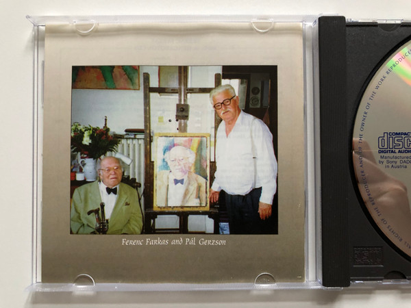 Ferenc Farkas - Fruit Basket, Omaggio a Pessoa, Rose Madrigal, Correspondances, Aspirationes Principis / Hungaroton Classic Audio CD 2000 Stereo / HCD 31978