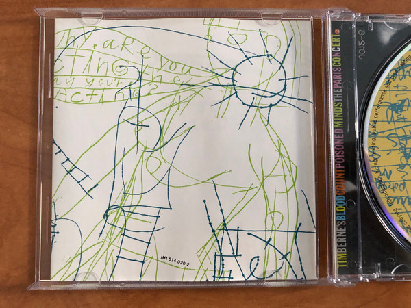 Tim Berne's Bloodcount – Poisoned Minds: The Paris Concert❷ / JMT Audio CD 1995 / jMt 514 020-2