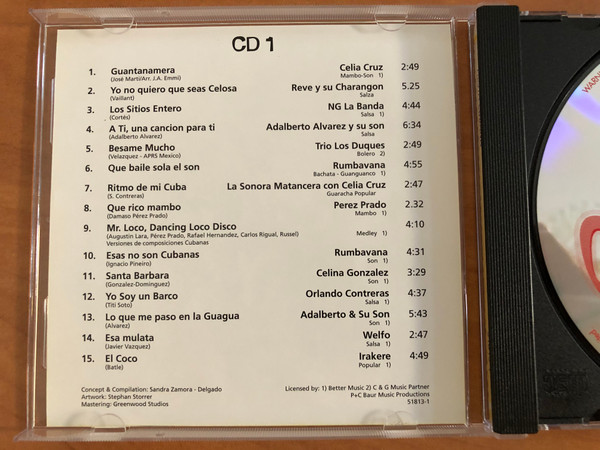 Fiesta Cubana - CD 1 / Baur Music Productio Audio CD / 51813-1