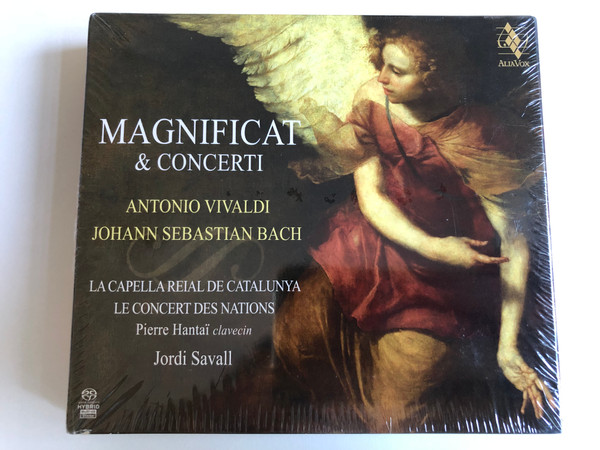 Magnificat & Concerti - Antonio Vivaldi, Johann Sebastian Bach / La Capella Reial De Catalunya, Le Concert Des nations, Pierre Hantaï, Jordi Savall / Alia Vox Audio CD + DVD CD 2014 / AVSA9909D