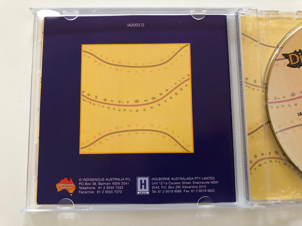 David Hudson – Didgeridoo Spirit / Honourary Tourism Ambassador / Indigenous Australia Audio CD / IA2003 D