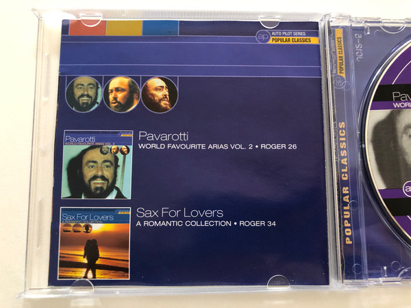 Pavarotti - World Favourite Arias Vol 1 / Popular Classics / PNEC Records Audio CD 1999 / 5038894000436
