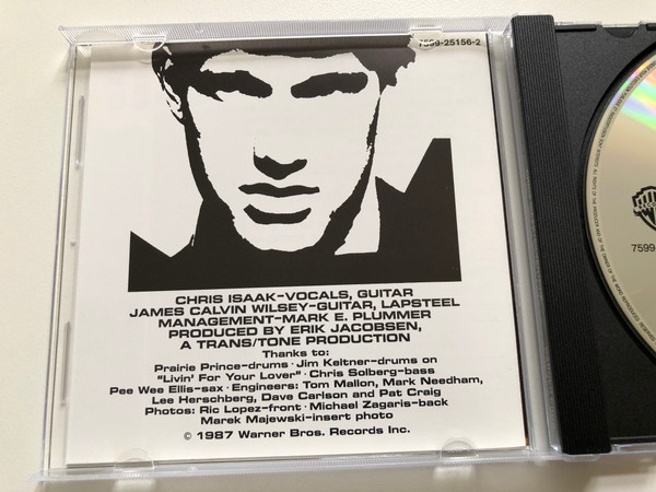 Chris Isaak – Silvertone / Warner Bros. Records Audio CD