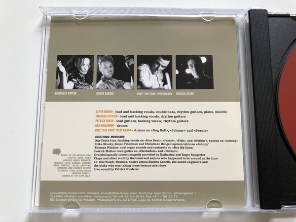 Introducing The Hillbilly Moon Explosion / Including: Chick Habit, I'm Gonna Dry My Eyes, All She Wants, Clarksdale Boogie, and many others / Crazy Love Records Audio CD 2002 / CLCD 64156