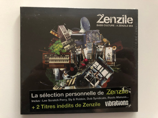 Zenzile – Bass Culture : A Zenzile Mix / Inclus: Lee Scratch Perry, Sly & Robbie, Dub Syndicate, Roots Manuva... + 2 Titres inedits de Zenzile / Wagram Electronic Audio CD 2005 / 3108112