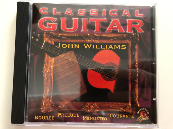 Classical Guitar - John Williams / Bouree, Prelude, Menuetto, Courante / Millennium Gold Audio CD 2000 / MG2002