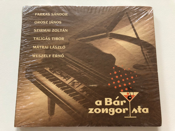 A bárzongorista / Farkas Sándor, Orosz János, Szirmai Zoltán, Taligás Tibor, Weszely Ernő / NarRator Records Audio CD 2003 / NRR042