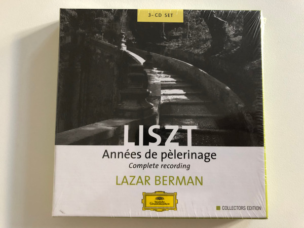 Liszt - Années De Pèlerinage - Complete Recording - Lazar Berman / Collectors Edition / Deutsche Grammophon 3x Audio CD Stereo / 471 447-2