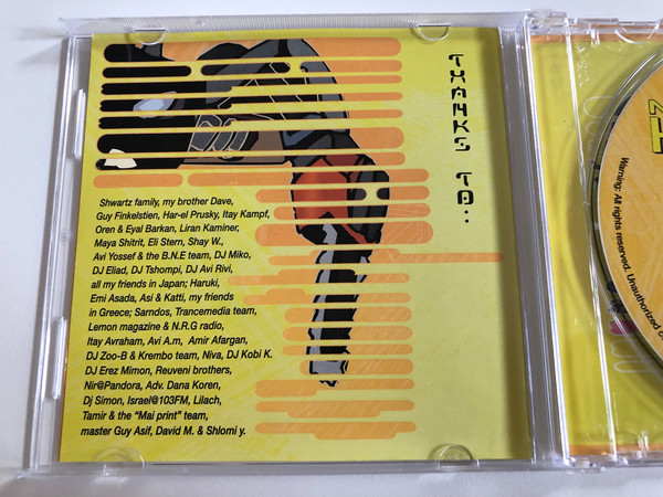 Holymen – Nitzch O Not / Holly Shwartz Productions Audio CD 1999 / HOLY003