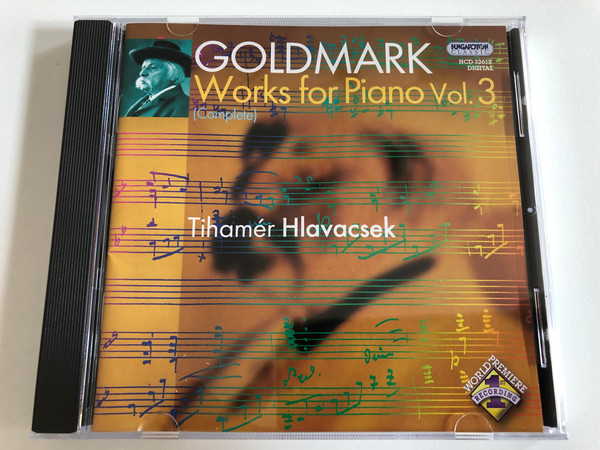 Goldmark - Works For Piano Vol. 3 - Tihamér Hlavacsek / Hungaroton Classic Audio CD 2009 / HCD 32612