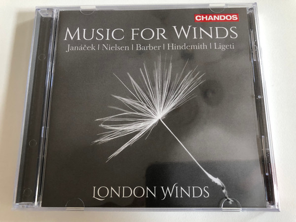 Music For Winds - Janáček, Nielsen, Barber, Hindemith, Ligeti / London Winds / Chandos Audio CD 2015 / CHAN 10876