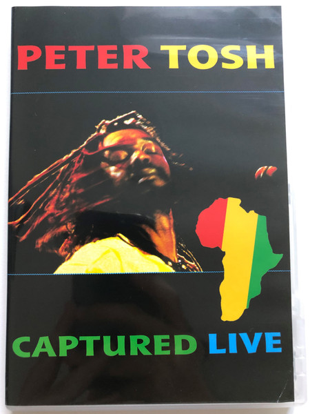 Peter Tosh DVD 1984 Captured live / EMI Records / African, Coming in Hot, Where You Gonna Run, Glass Hous, Get up, Stand Up (724353941796)