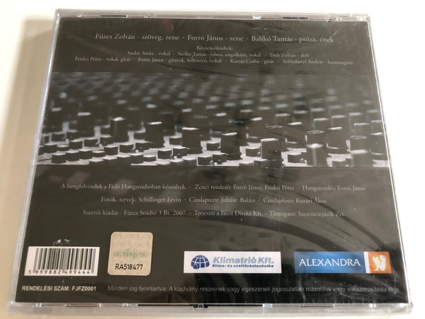 Kertek Balladaja - Forro Janos - Fuzes Zoltan / Baliko Tamas - eloadasaban / Audio CD / FJFZ0001