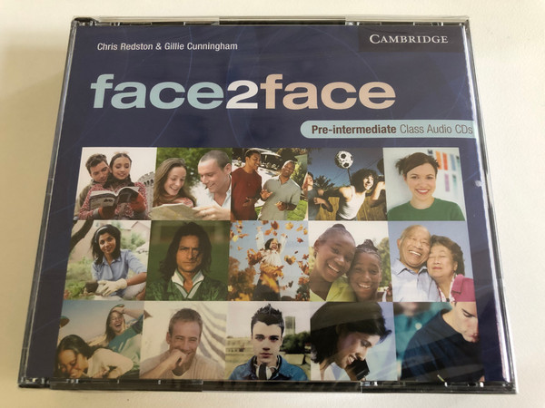 Face2face Pre-Intermediate Class / 3 Audio CDs / Authors: Chris Redston & Gillie Cunningham / Publisher: Cambridge University Press (9780521603393 )