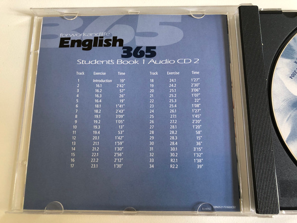 English365: For Work and Life / Set 1: 2 Audio CDs / Authors: Bob Dignen, Steve Flinders, Simon Sweeney / Publisher: Cambridge University Press (9780521753661)