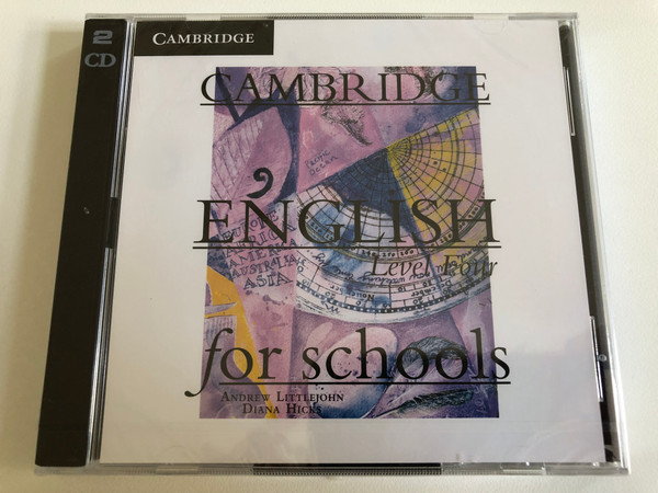  Cambridge English for Schools: Level 4 / 2 Audio CDs / Authors: Andrew Littlejohn , Diana Hicks / Publisher: Cambridge University Press (9780521188982)