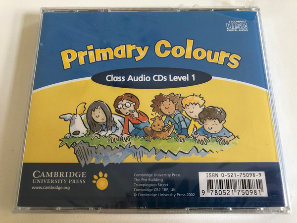 Primary Colors Class: 1 / 2 Audio CDs / Authors: Diana Hicks, Andrew Littlejohn / Publisher: Cambridge University Press (9780521750981)