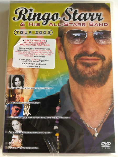 Ringo Starr & His All-Starr Band - Tour 2003 / John Waite, Colin Hay, Paul Carrack, Sheila E., Mark Rivera (825646172528)