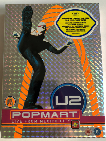 U2 Album: Popmart: Live from Mexico City / Special Limited Edition / 2 DVDs (602517335325)