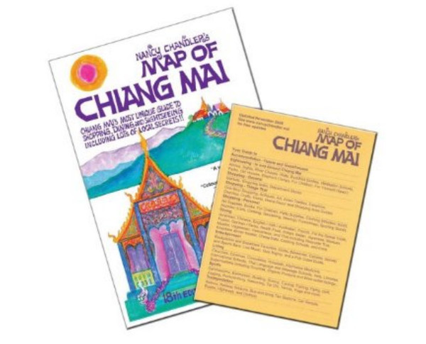 Nancy Chandler's Map of Chiang Mai, 18th Ed. by Nancy Chandler and Nima Chandler