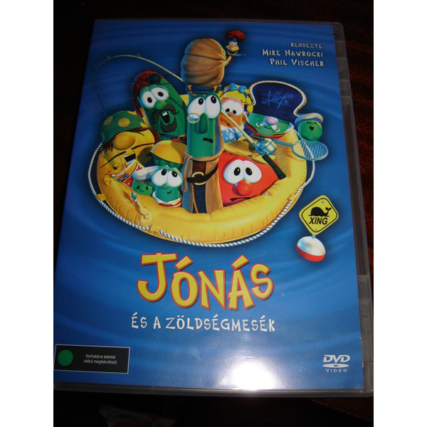 Jonas es a zoldsegmesek / Jonah - A Veggietales Movie / Region 2 PAL DVD Euro...