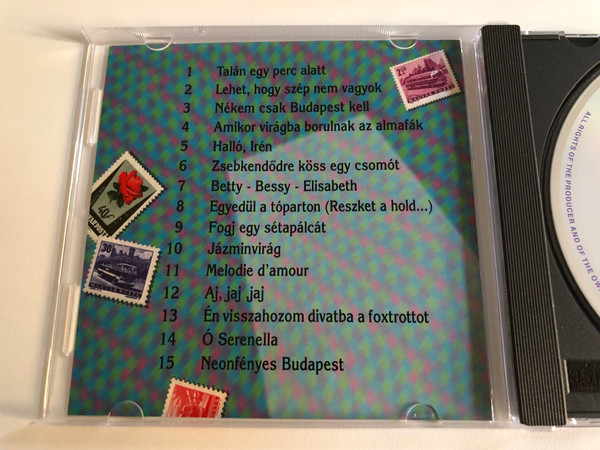Legendák - Németh Lehel / Fogj Egy Sétapálcát, Jázminvirág, Ó Serenella, Talán Egy Perc Alatt, Lehet, Hogy Szép Nem Vagyok, Egyedül A Tóparton (Reszket A Hold...) / Hungaroton Audio CD / HCD 37583