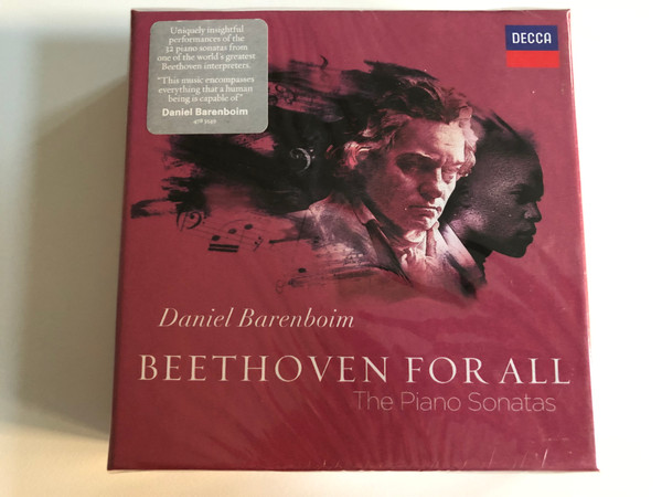 Daniel Barenboim, Ludwig van Beethoven – Beethoven For All - The Piano Sonatas / 10 CDs Box Set / Made in the EU (028947835493)