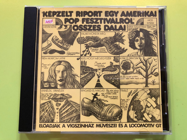 "Képzelt Riport Egy Amerikai Pop-Fesztiválról" Összes Dalai / Mega Hungaroton (5991813765925)