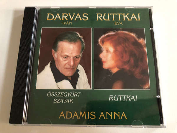 Darvas Ivan: Osszegyurt Szavak, Ruttkai Eva: Ruttkai - Adamis Anna / MEGA Audio CD / HCD 37698