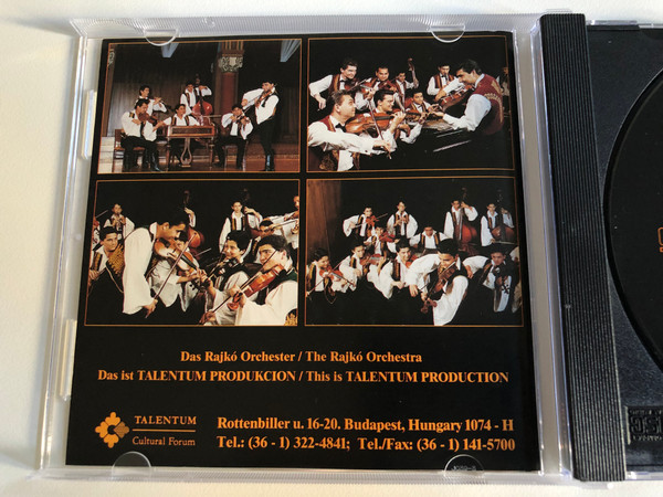 Rajkó / Talentum Audio CD 1996 / TKFCD4 (5998320500131)