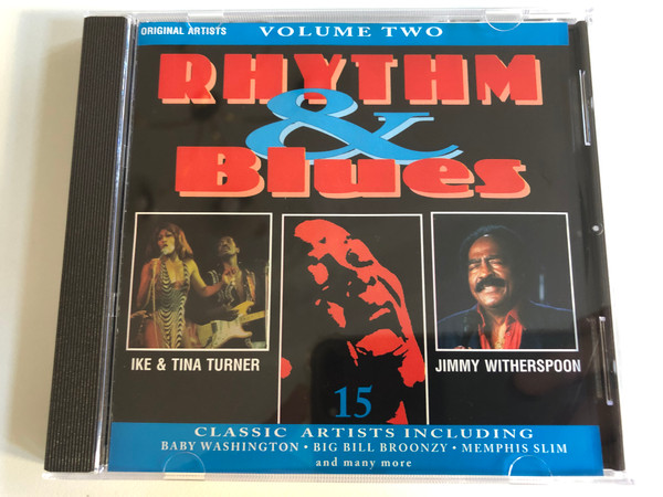 Rhythm & Blues - Volume Two / 15 Classic Artists Including: Baby Washington, Big Bill Broonzy, Memphis Slim, and many more / Fat Boy Records Audio CD 1994 / FATCD 413/2