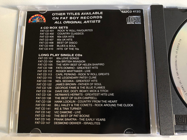Rhythm & Blues - Volume Two / 15 Classic Artists Including: Baby Washington, Big Bill Broonzy, Memphis Slim, and many more / Fat Boy Records Audio CD 1994 / FATCD 413/2