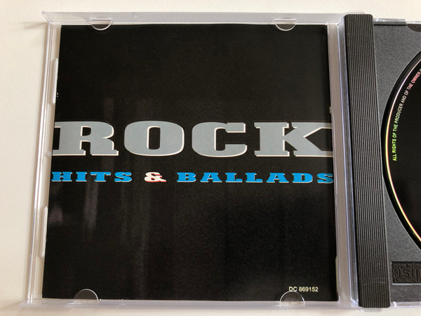 Rock Hits & Ballads / Marillion, Sammy Hagar, Sleeze Beez, Slaughter, Billy Squier, Little Steven, Roger Daltrey, It Bites / Disky Audio CD 1996 / DC 869152