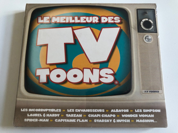 Le Meilleur Des TV Toons / Les Incorruptibles, Les Envahisseurs, Albator, Les Simpson, Laurel & Hardy, Tarzan, Chapi Chapo, Wonder Woman, Spider-Man, Capitaine Flam, Starsky & Hutch, Magnum... / Play Time 2x Audio CD 2004 / 309 256 2