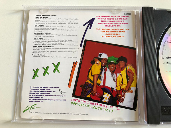 OutKast – ATLiens / LaFace Records Audio CD 1996 / 73008 26032 2