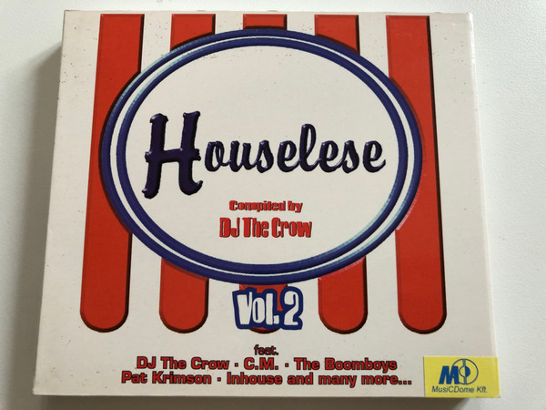 Houselese Vol. 2 - Compiled by DJ The Crow / Feat.: DJ The Crow, C.M., The Boomboys, Pat Krimson, Inhouse and many more... / Parasonic 2x Audio CD / 879001-2