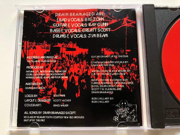Drain Bramaged – I Won't Be... / Aggressive Rockproduktionen Audio CD 1995 / AG 076-2