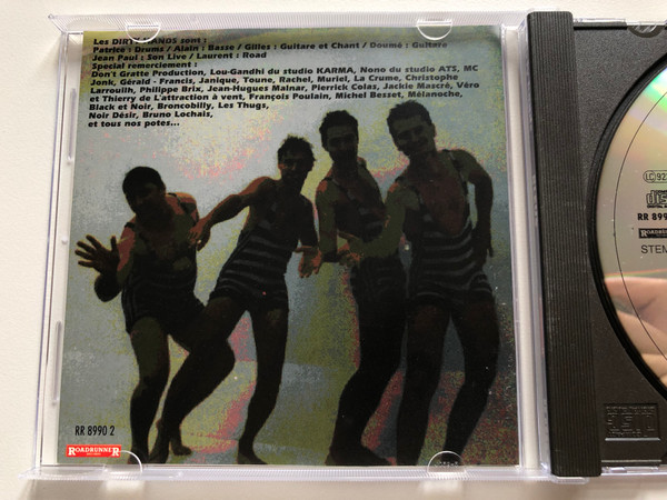 Dirty Hands – Bleus / Roadrunner Records Audio CD 1994 / RR 8990 2 / French Punk-Grunge-Indie Rock band