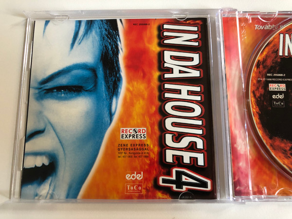 In Da House 4 / N.Y.C.C., Chicane, Object One, Nalin & Kane, Sequential One, Black Connection, Mousse T. vs. Hot 'N' Juicy / Record Express Audio CD 1998 / REC 255068-2